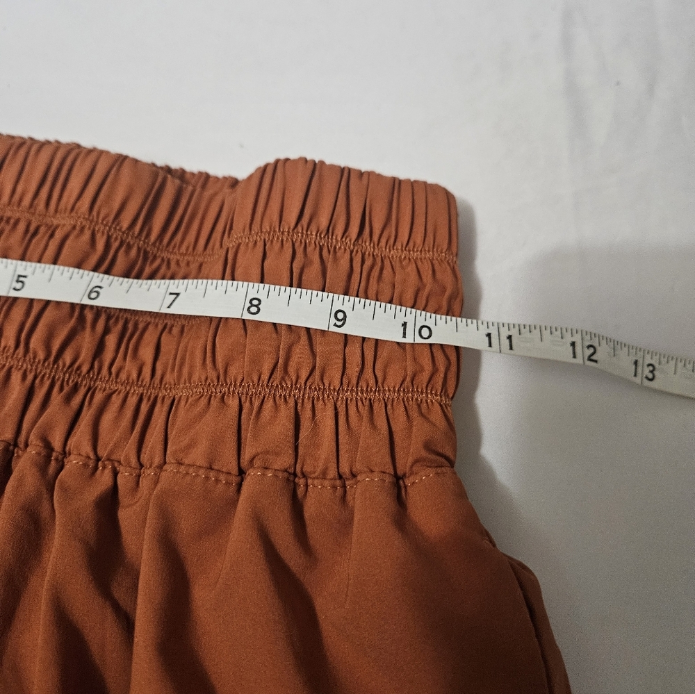 NWOT Nike Women's Orange Dri-FIT Ultra High-Waisted 3" Lined Short Size XS! - Picture 4 of 6